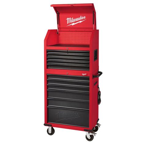 milwaukee steel tool chest and rolling cabinet|milwaukee tool chest lowest price.